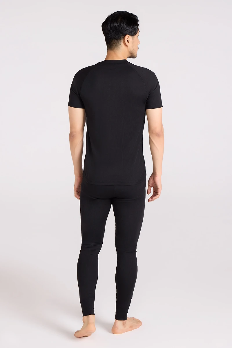 Talus Mens Short Sleeved Round Neck Top