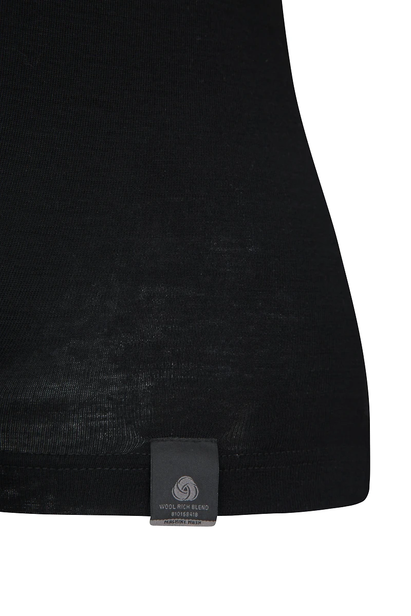Merino Mens Long Sleeved Round Neck Top