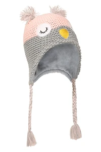 Owl Knitted Kids Hat 