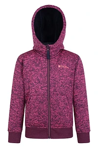 Nevis Fur Lined Kids Hoodie