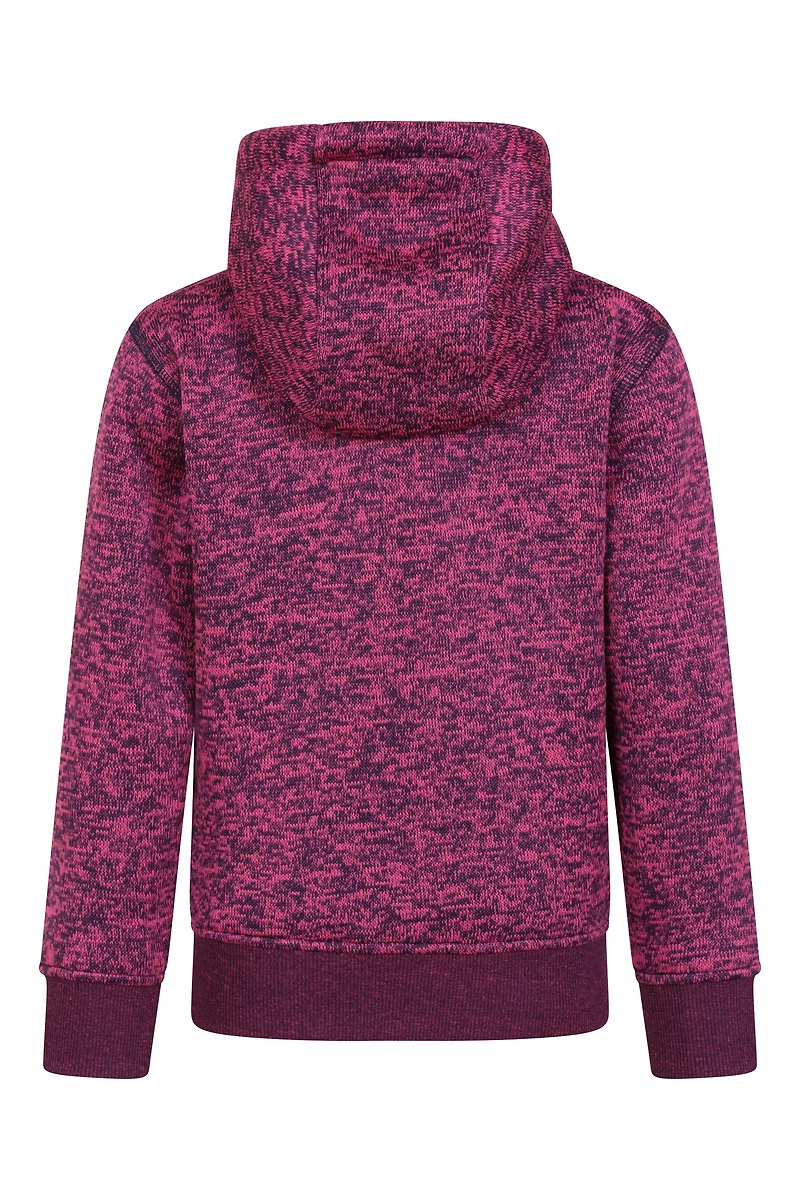 Nevis Fur Lined Kids Hoodie