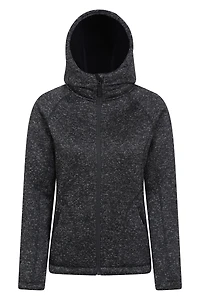 Nevis Womens Fur Lined Hoodie