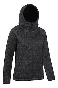 Nevis Womens Fur Lined Hoodie