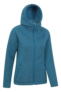 Nevis Womens Fur Lined Hoodie