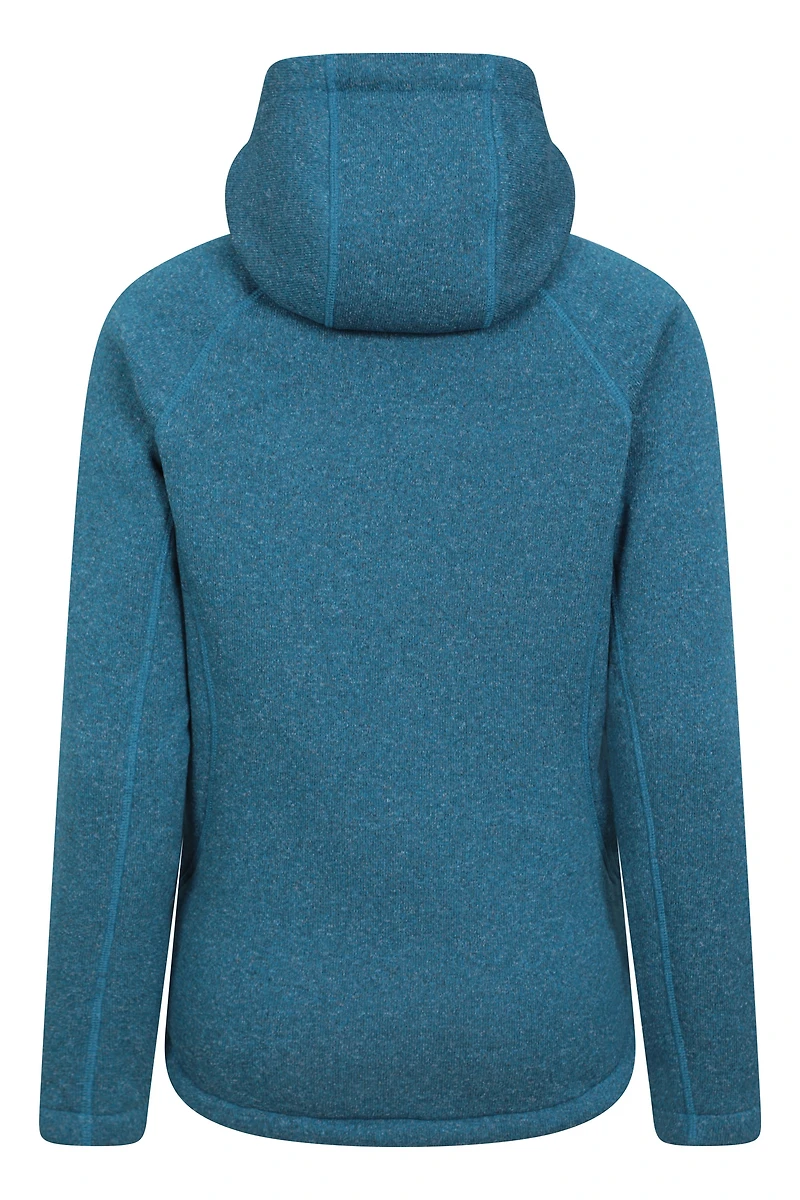 Nevis Womens Fur Lined Hoodie