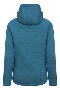 Nevis Womens Fur Lined Hoodie