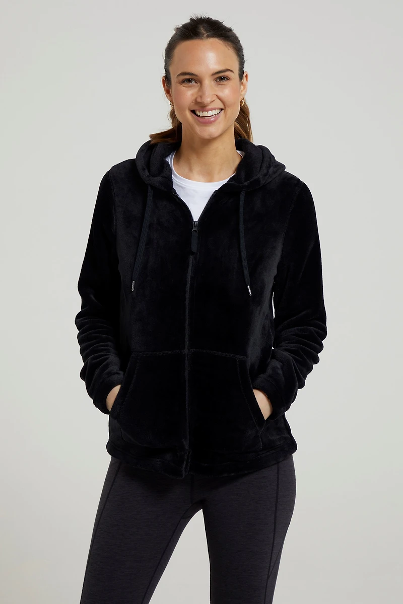 Snaggle Womens Hooded Fleece
