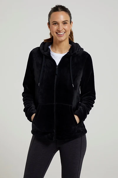 Snaggle Womens Hooded Fleece