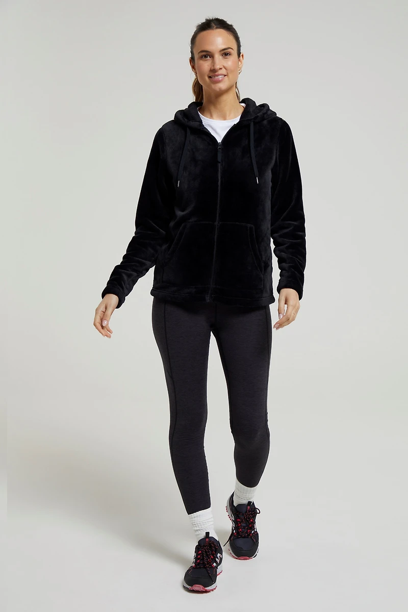 Snaggle Womens Hooded Fleece