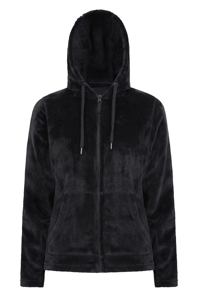 Snaggle Womens Hooded Fleece
