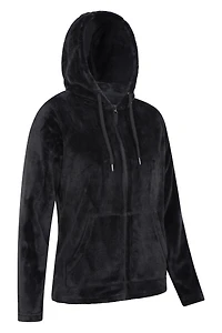 Snaggle Womens Hooded Fleece