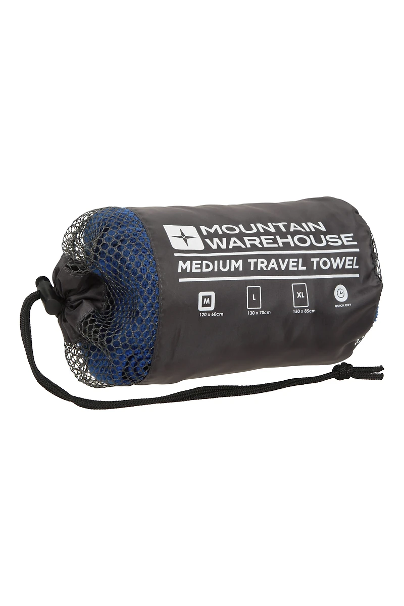 Micro Towelling Travel Towel - Medium 120 x 60cm