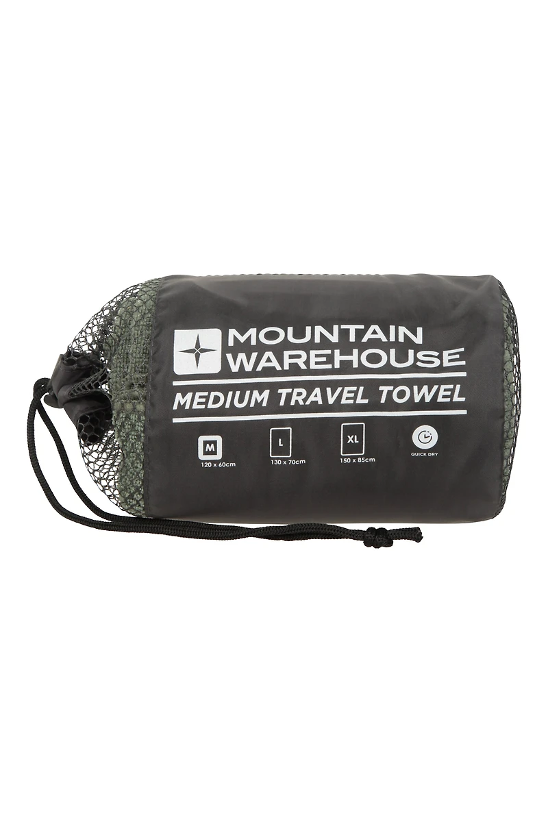 Micro Towelling Travel Towel - Medium 120 x 60cm