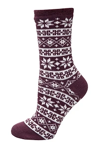 Cosy Griffin Lined Womens Socks