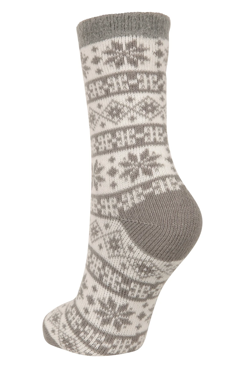 Cosy Griffin Lined Womens Socks