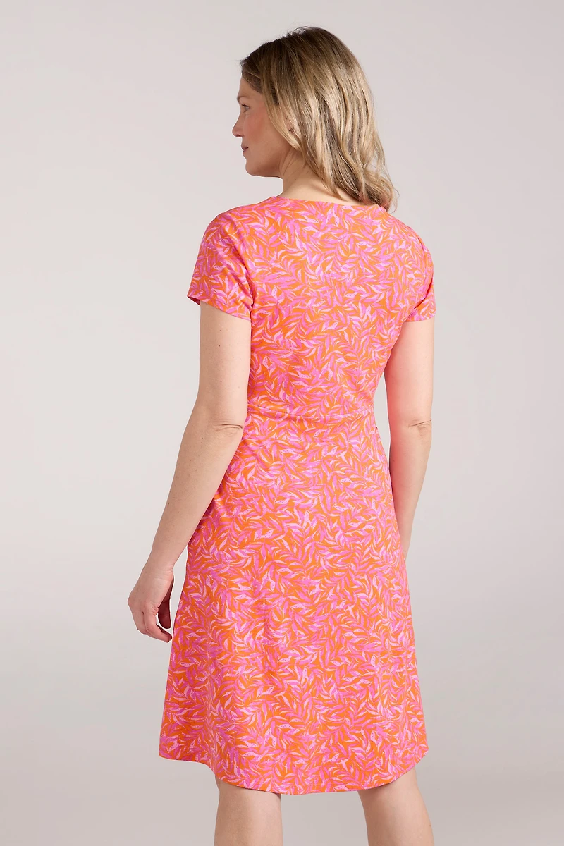 Orchid Patterned Womens UV Dress