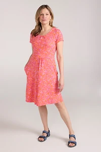 Orchid Patterned Womens UV Dress