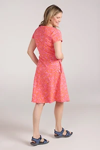 Orchid Patterned Womens UV Dress