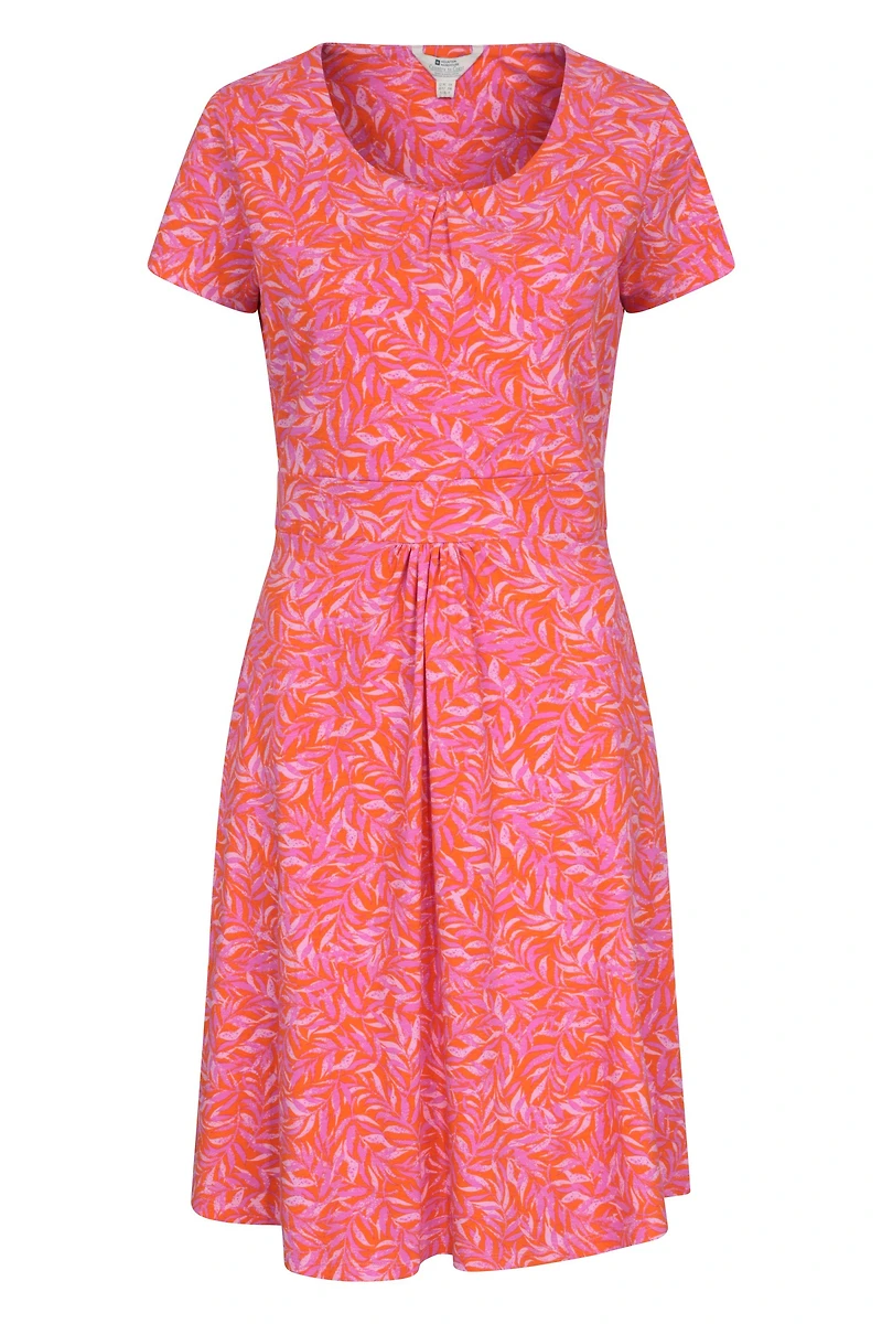 Orchid Patterned Womens UV Dress