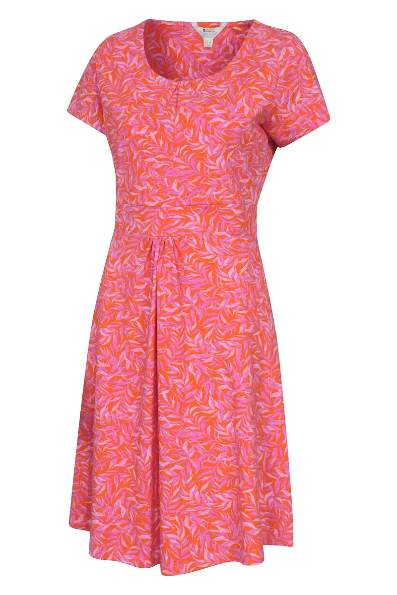 Orchid Patterned Womens UV Dress