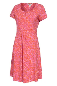 Orchid Patterned Womens UV Dress