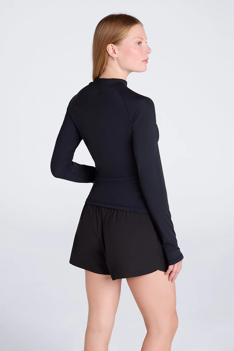 Womens Long Sleeve Rash Guard