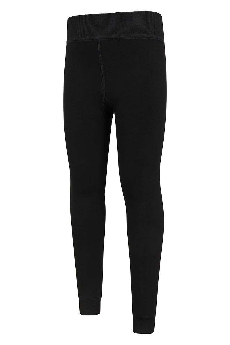 Kids Fluffy Fleece Lined Leggings