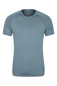 Agra IsoCool Mens Striped Tee