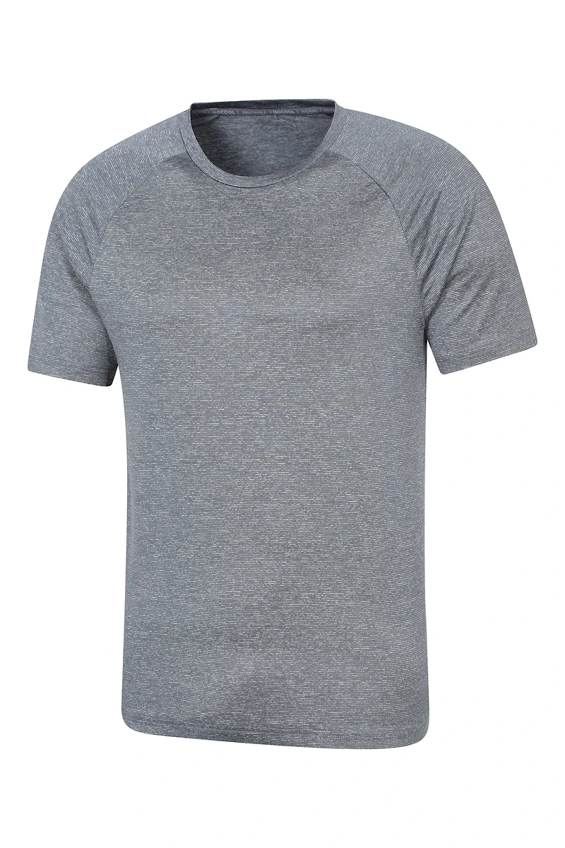 Agra IsoCool Mens Striped Tee