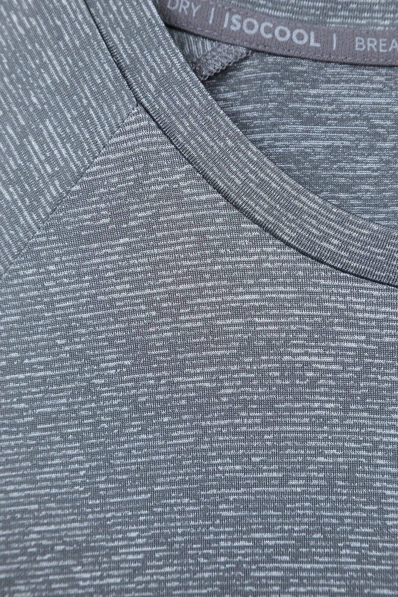 Agra IsoCool Mens Striped Tee