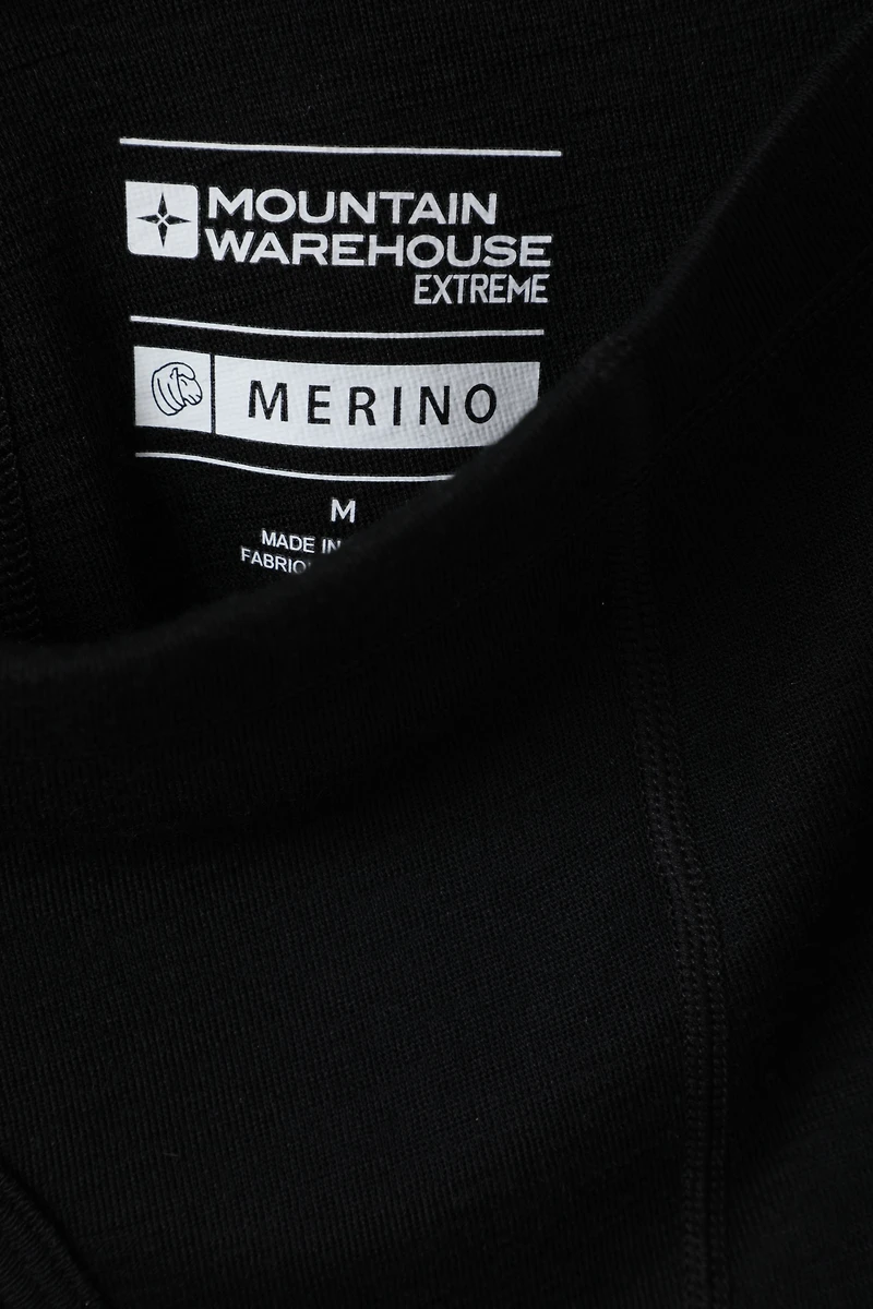Mens Merino Pants With Fly