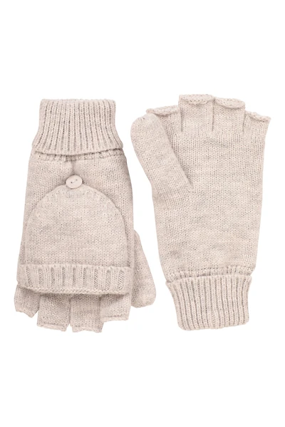Fingerless Knitted Womens Mitten