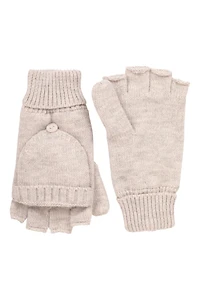 Fingerless Knitted Womens Mitten