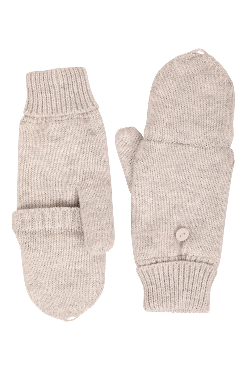 Fingerless Knitted Womens Mitten