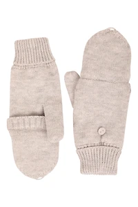 Fingerless Knitted Womens Mitten