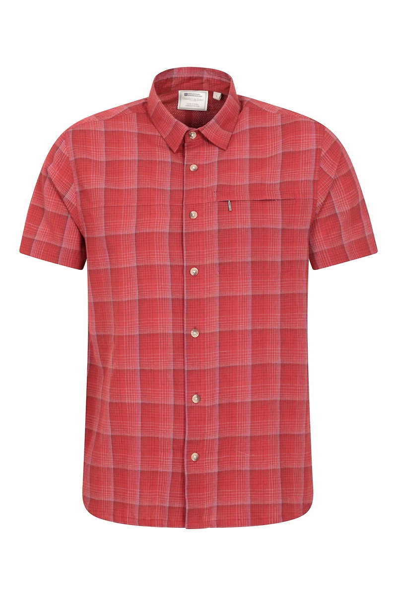 Holiday Mens Short Sleeve Shirt