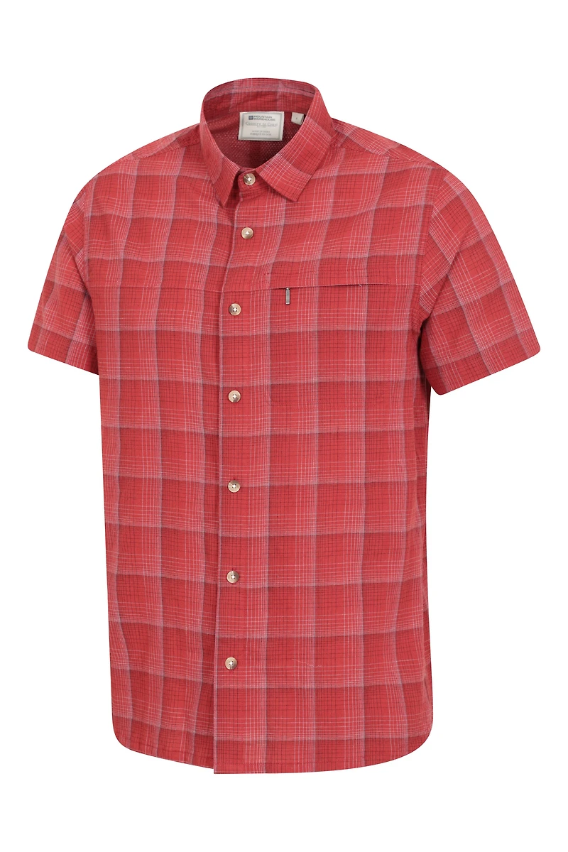 Holiday Mens Short Sleeve Shirt