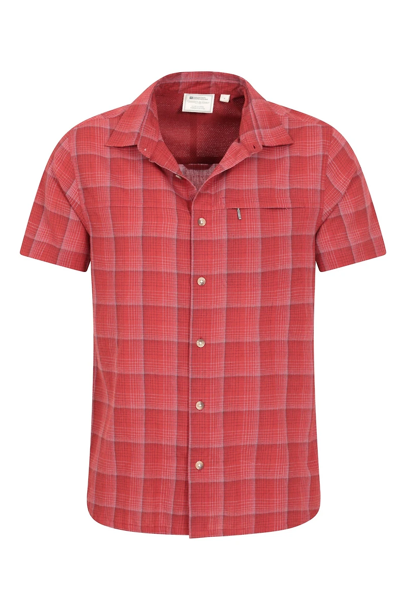 Holiday Mens Short Sleeve Shirt