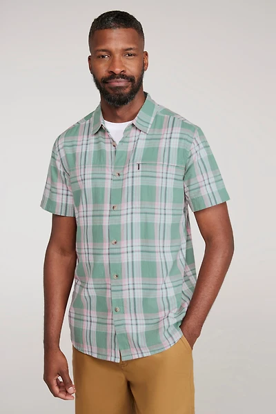 Holiday Mens Short Sleeve Shirt