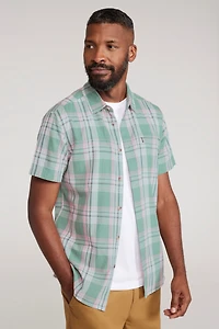 Holiday Mens Short Sleeve Shirt