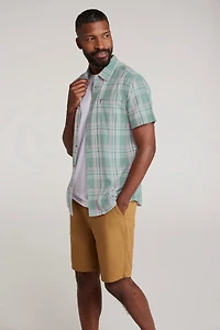 Holiday Mens Short Sleeve Shirt