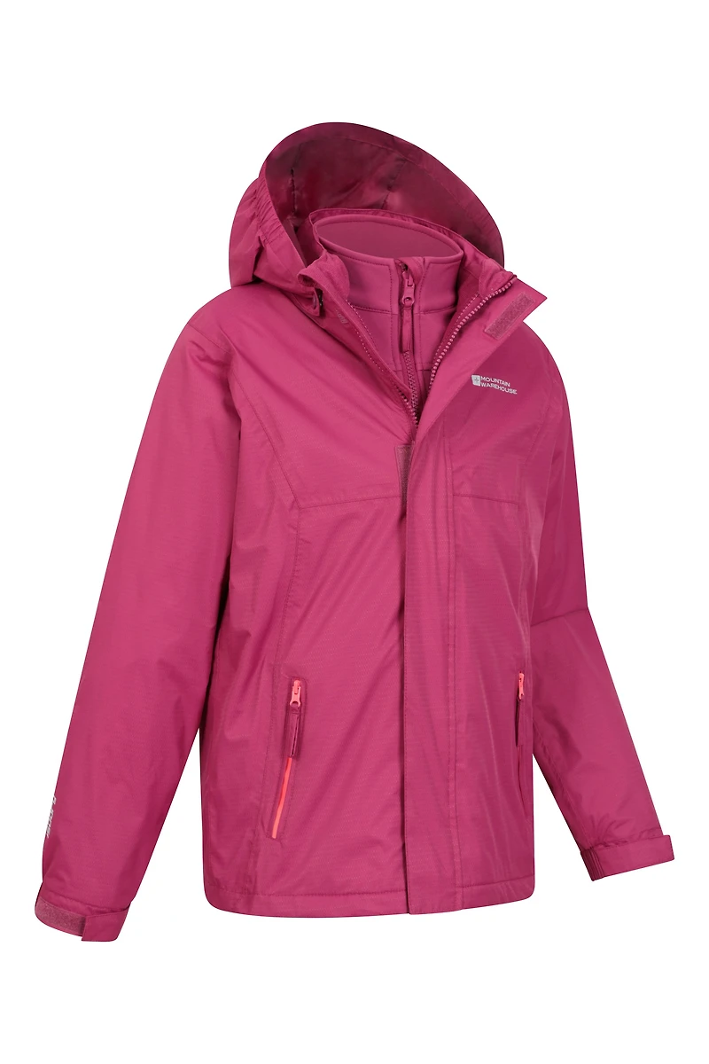 Bracken Extreme 3 1 Kids Waterproof Jacket