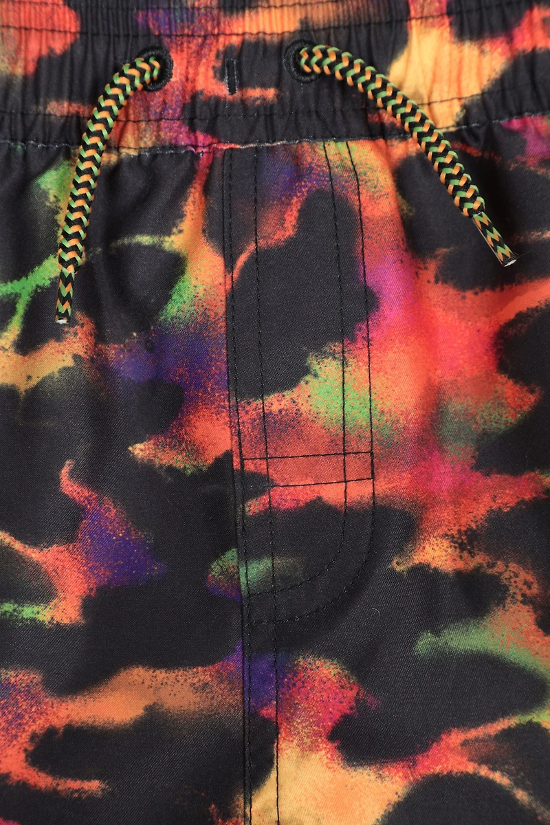 Crush Patterned Kids Boardshorts