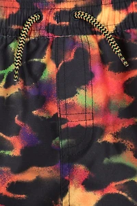 Crush Patterned Kids Boardshorts