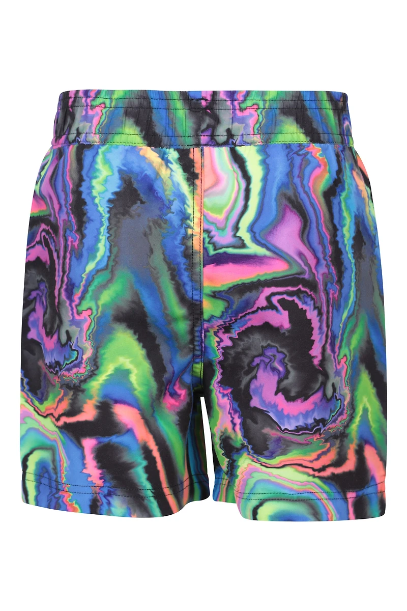 Crush Patterned Kids Boardshorts