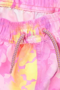 Coral Kids Patterned Boardshorts