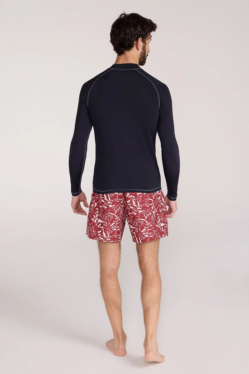 Mens Long Sleeve Rash Guard