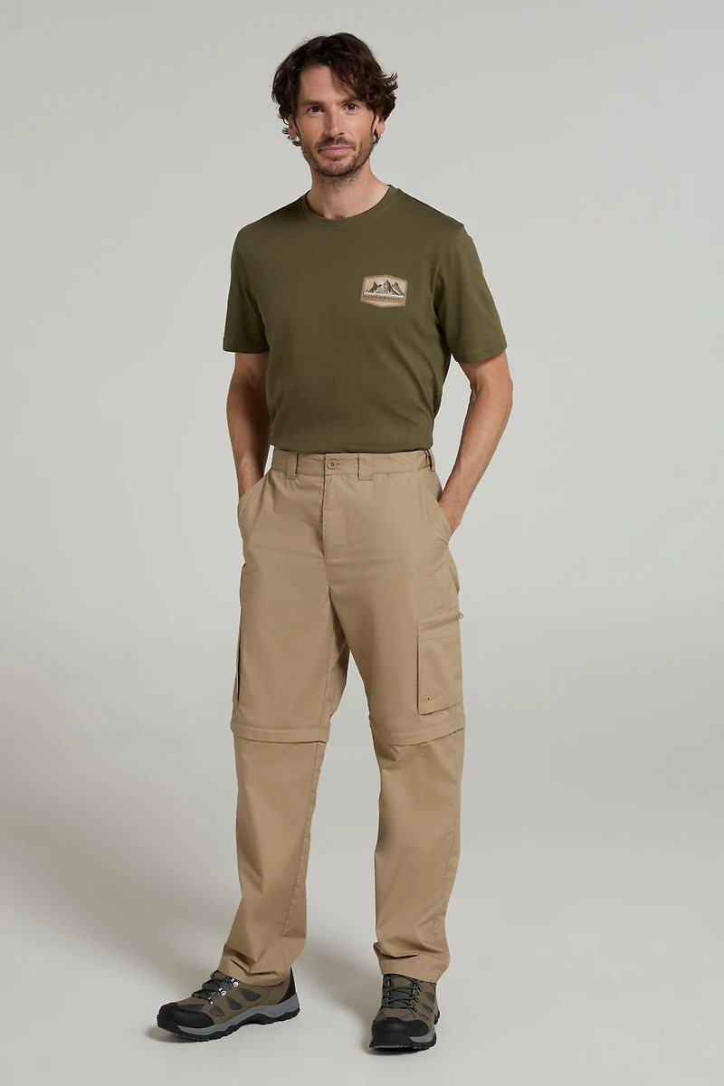 Trek Mens Zip Off Pants
