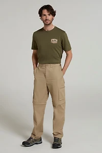 Trek Mens Zip Off Pants