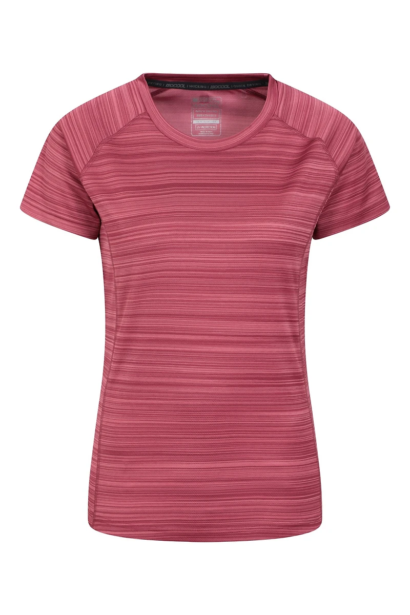 Endurance Striped Womens Tee